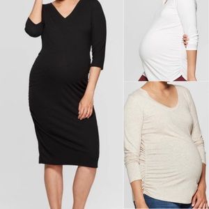 2 shirts, 1 dress Isabel maternity